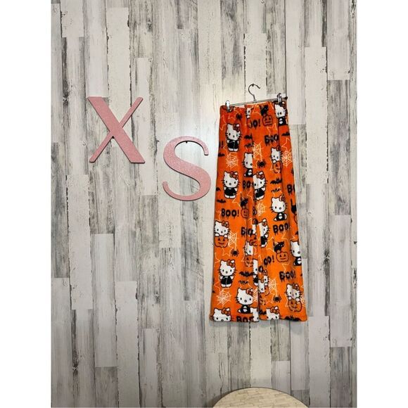 Hello kitty Halloween warm pajamas pants size XS - Picture 1 of 3